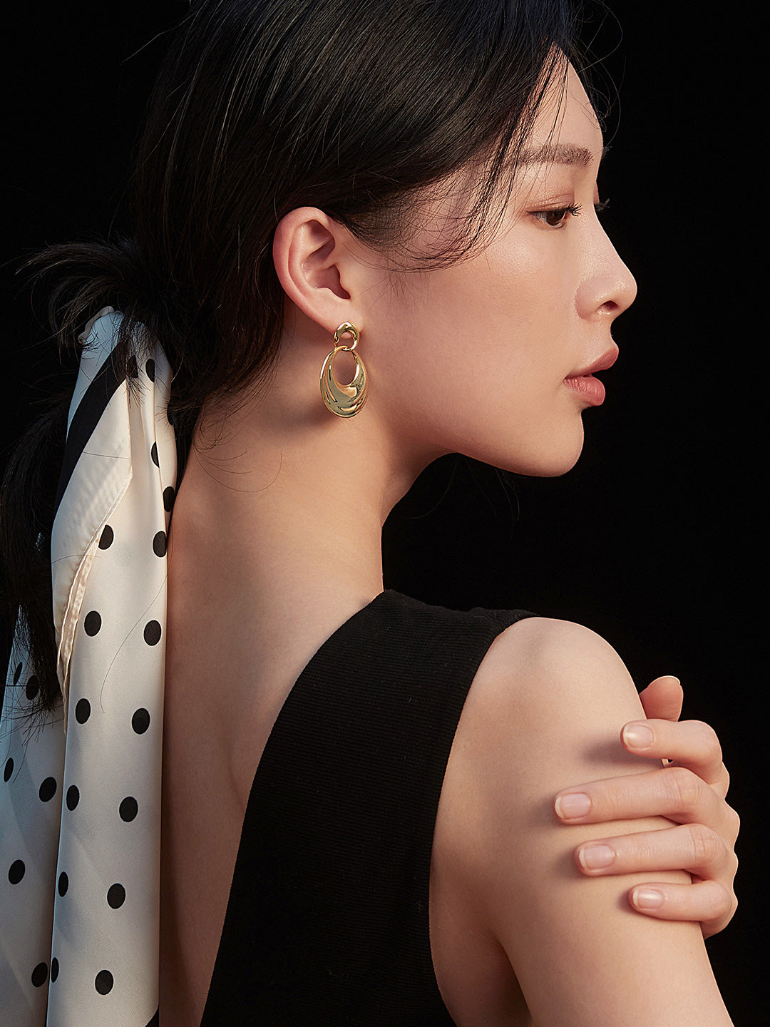 S925 Silver Light Gold Plated, Delicate Commute Studs, Simple Elegant Everyday Earrings