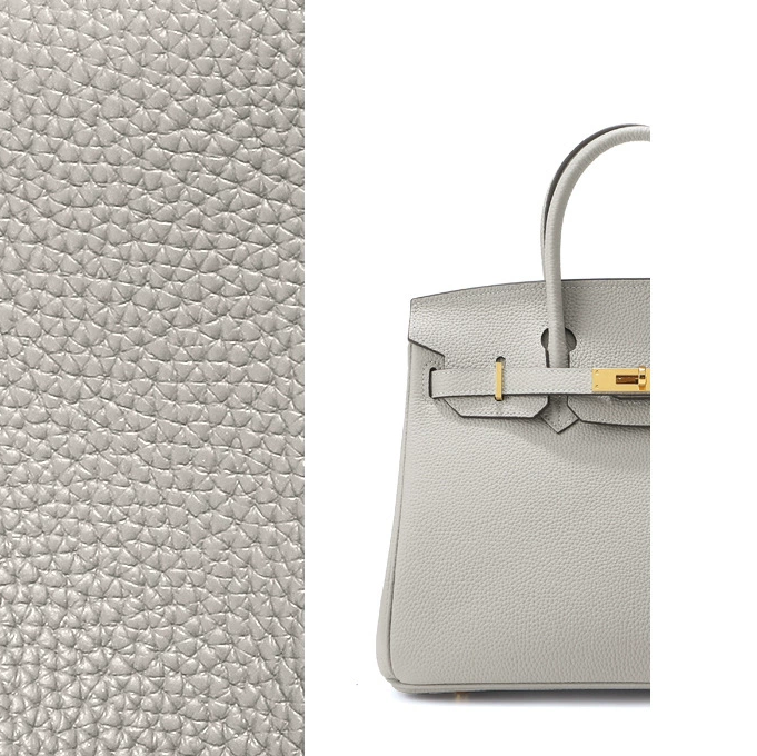 Elegant Togo Leather Top Handle Bag with Crossbody Shoulder Strap