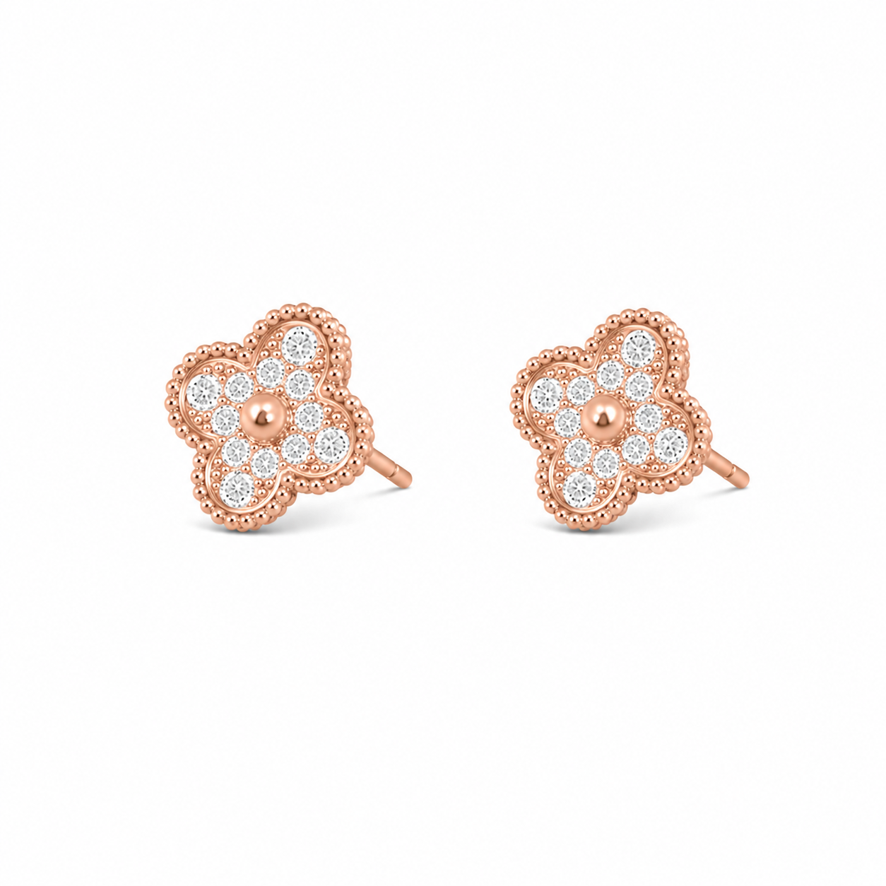 925 Silver, Lucky E, 18K Gold Plated