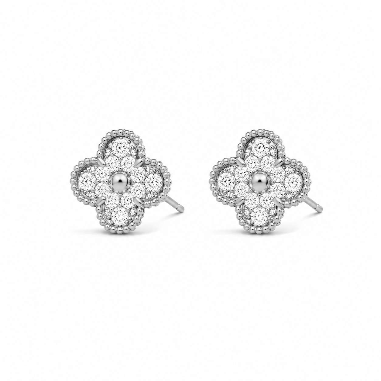 925 Silver, Lucky E, 18K Gold Plated