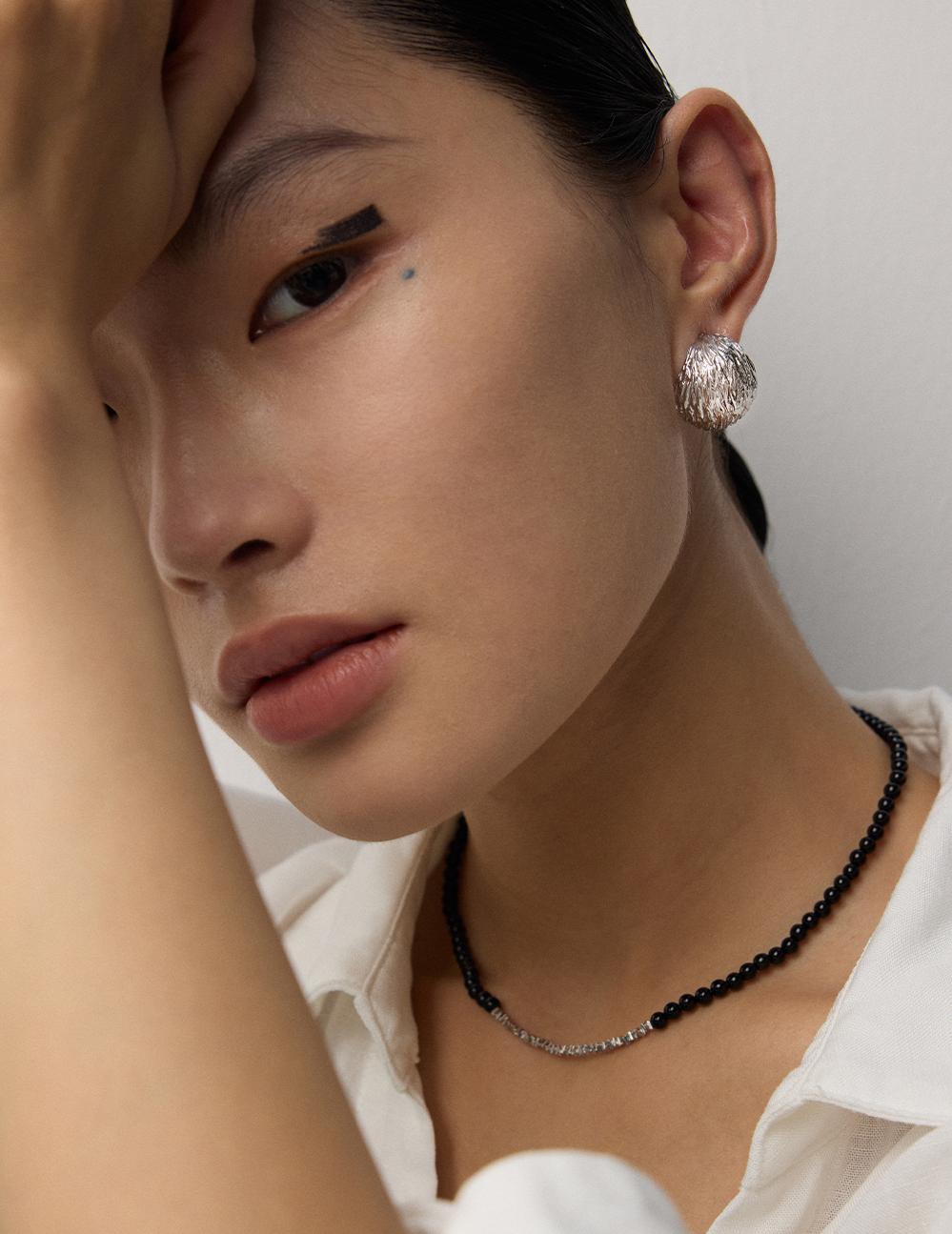 S925 Sterling Silver, Retro Modern Drop Earrings for Women, Hypoallergenic Dangle Jewelry Gift