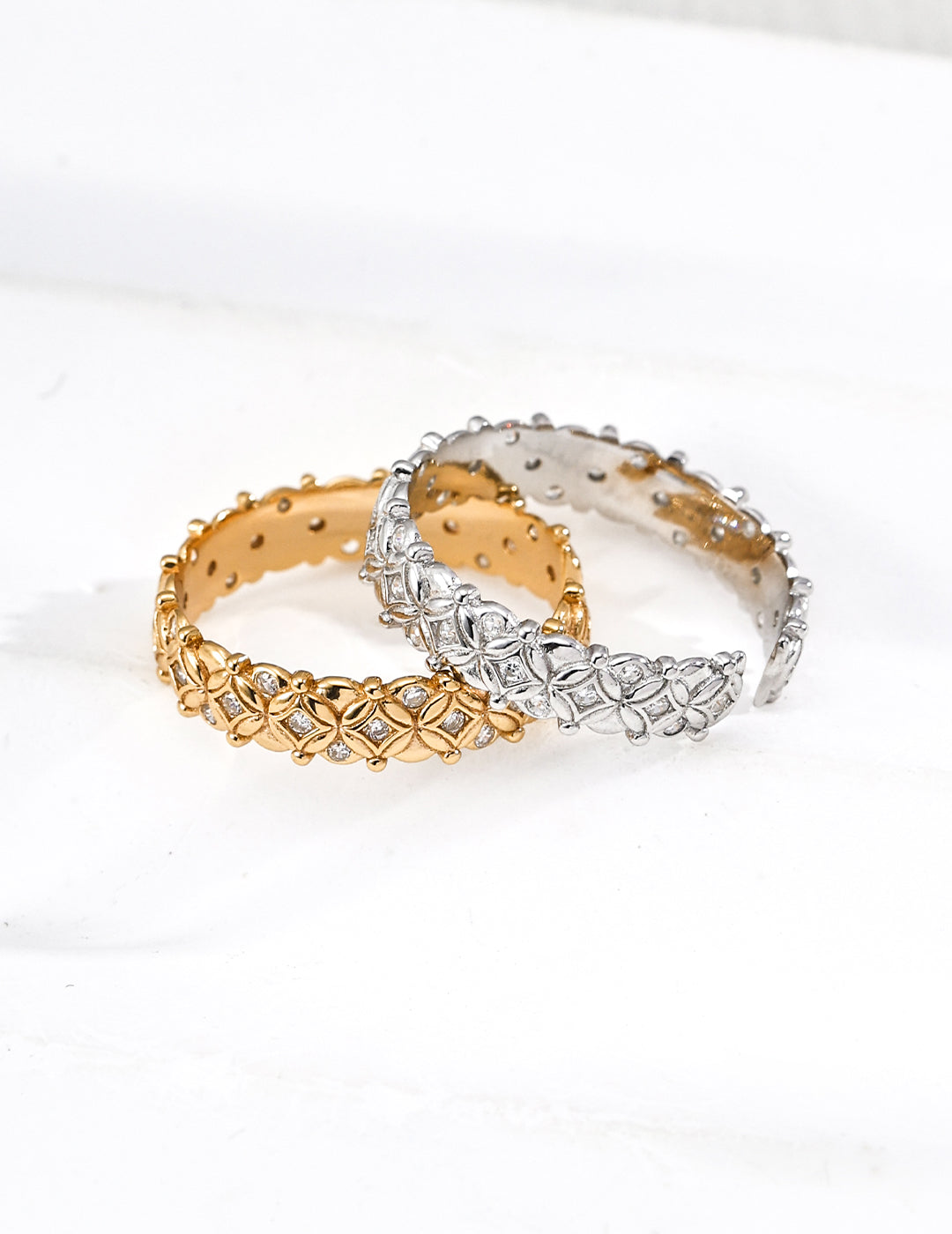S925 Sterling Silver Lucky Wealth Coin Pattern Ring