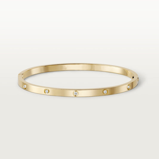 Chivo Boutique Bracelet 18k Gold Plated,Small Model,10 Cubic Zircon