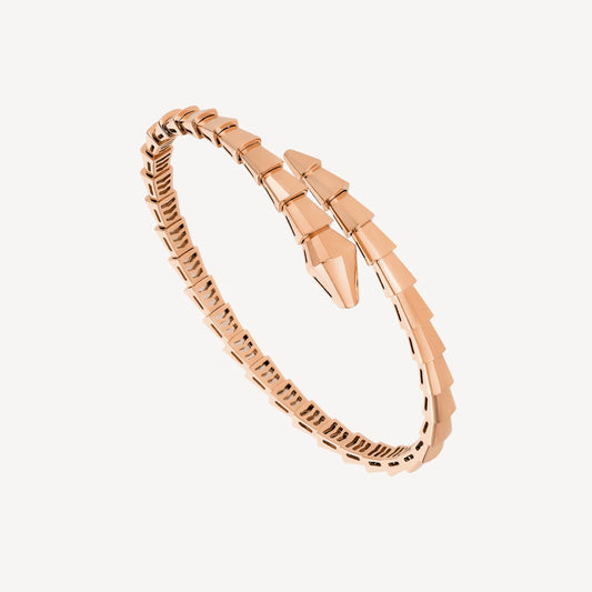 Chivo Boutique Serpenti Bracelet,18k Rose Gold Plated