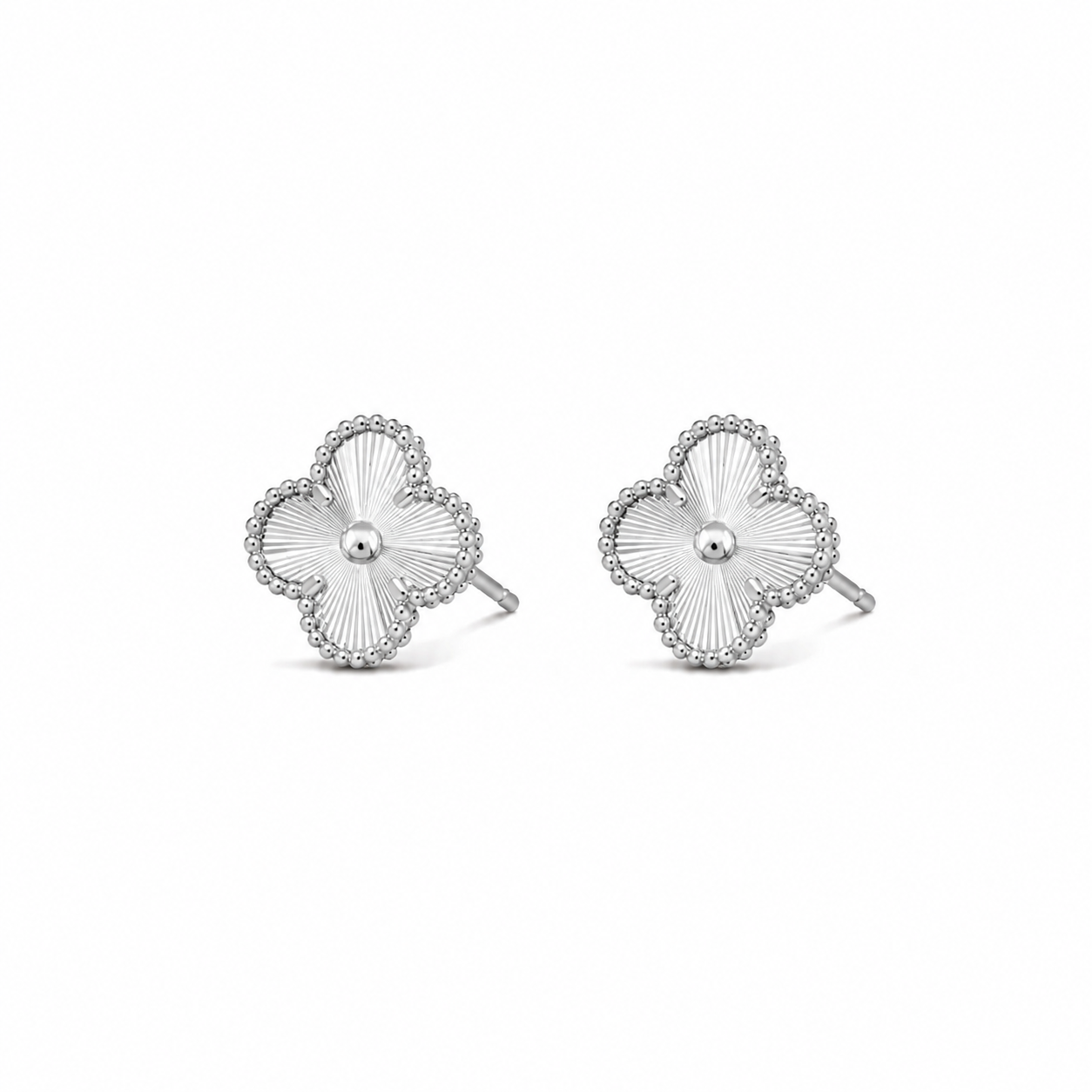 925 Silver, Lucky E, 18K Gold Plated
