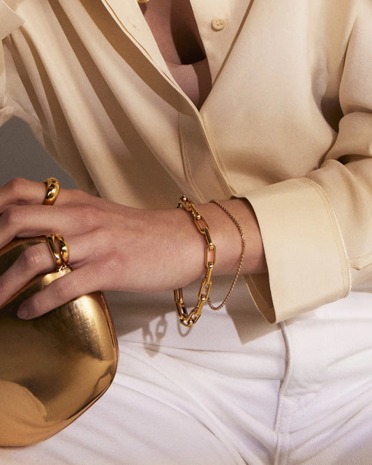 Paperclip Chain Bracelet