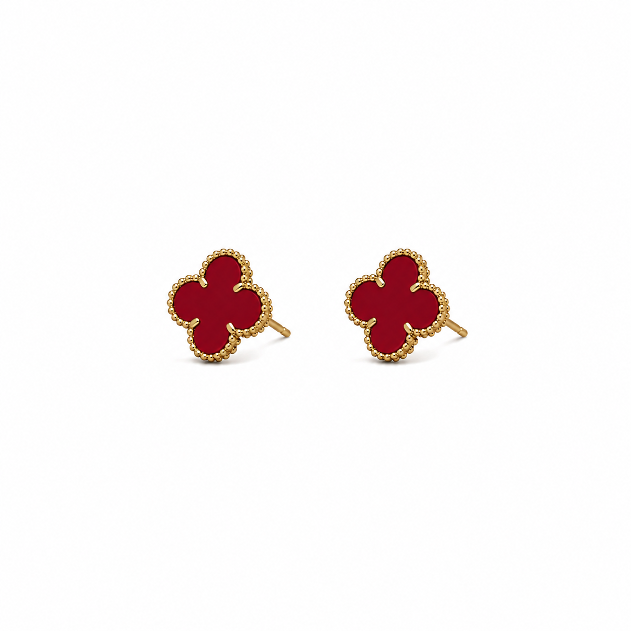 925 Silver, Lucky E, 18K Gold Plated