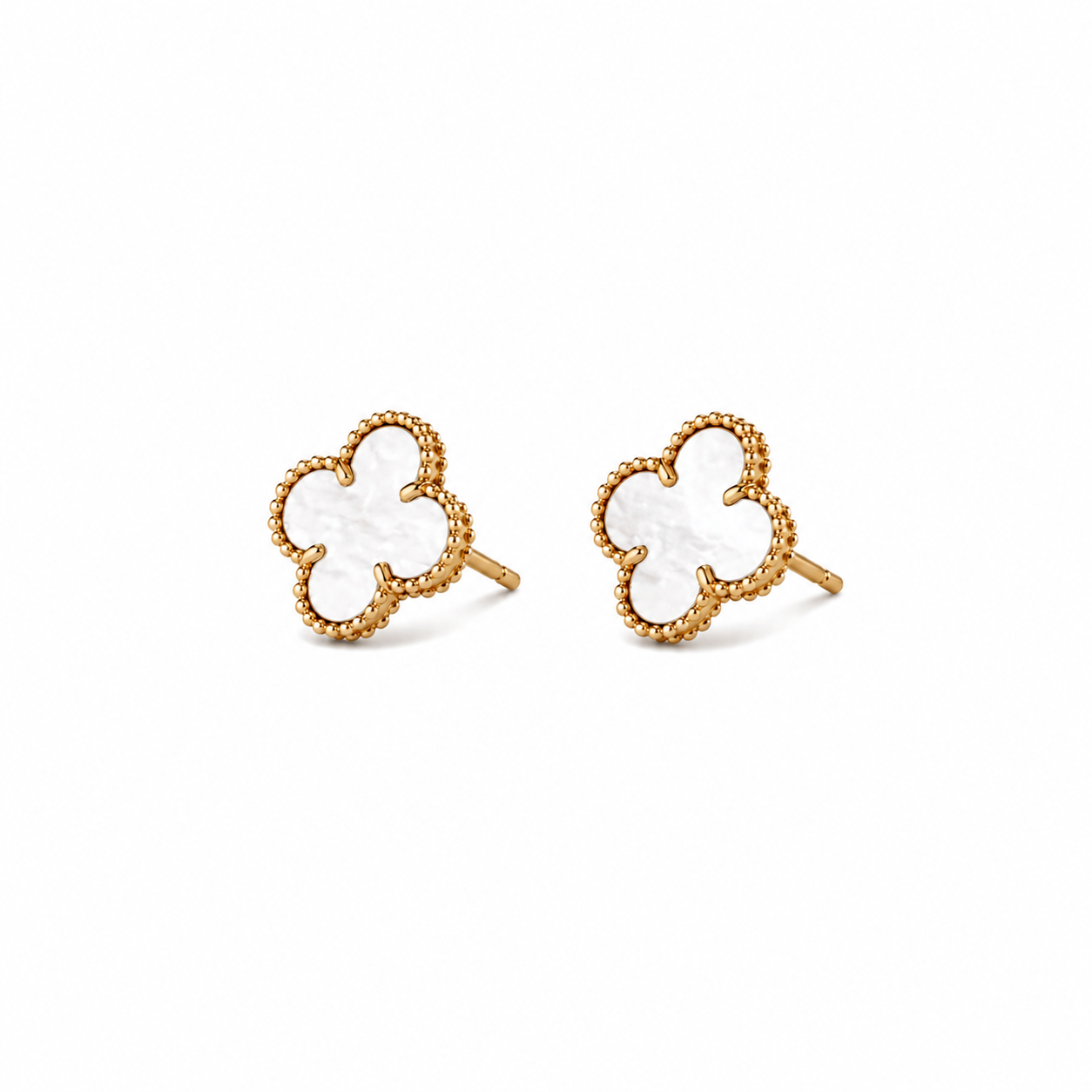 925 Silver, Lucky E, 18K Gold Plated