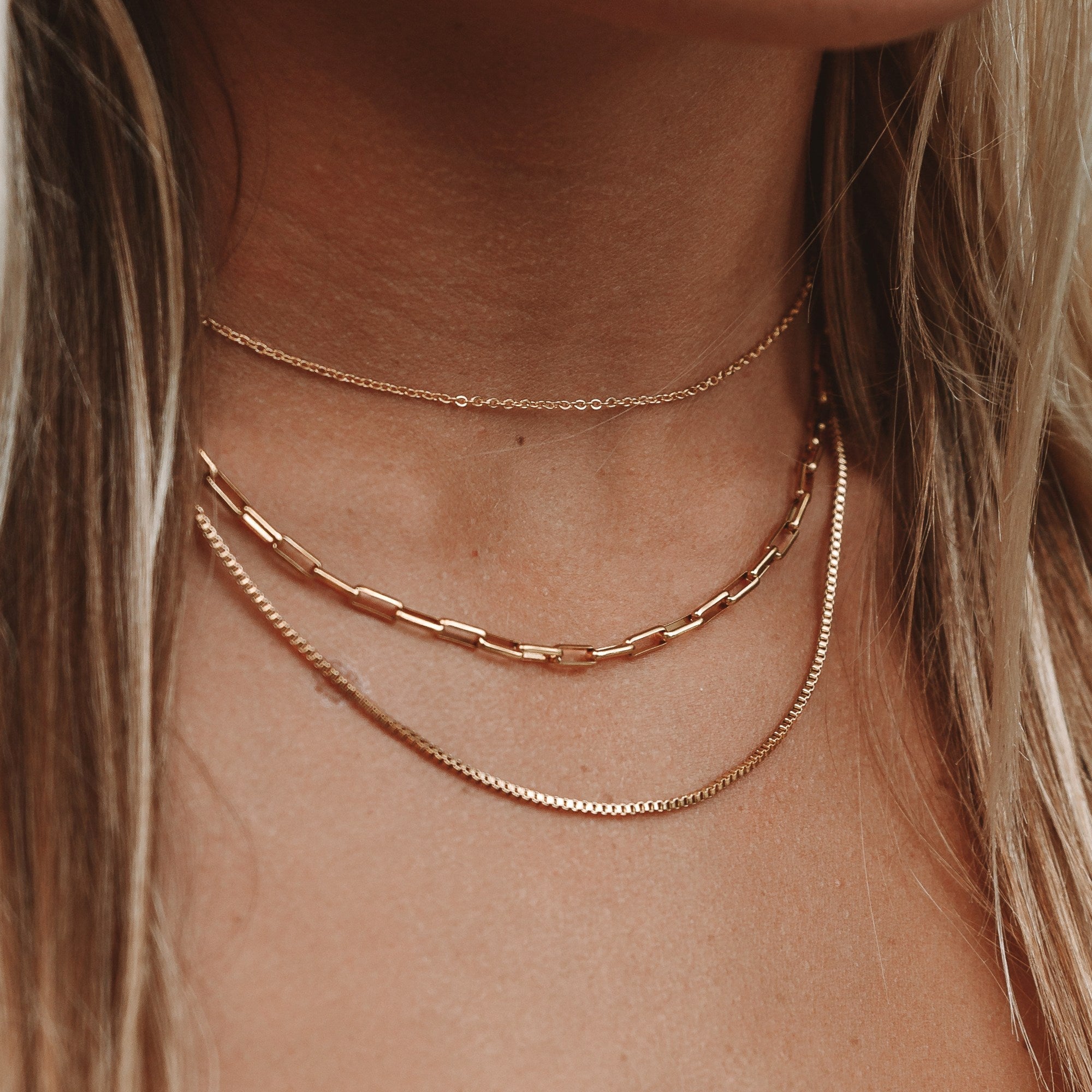 18K Gold-Plated & Silver-Tone Stainless Steel Layered Necklace