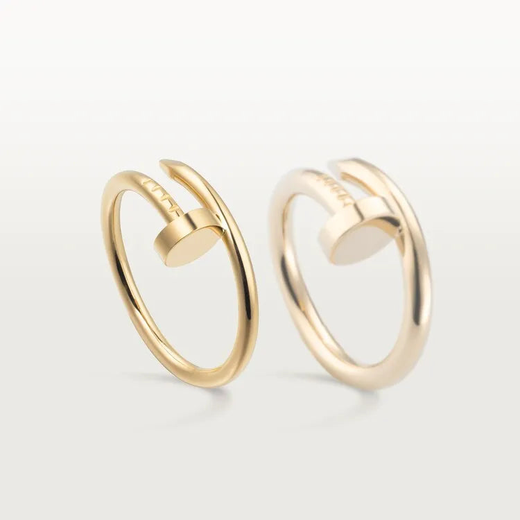 Juste Un Clou Ring Small Model Yellow Gold Vermeil Nail-Inspired Design