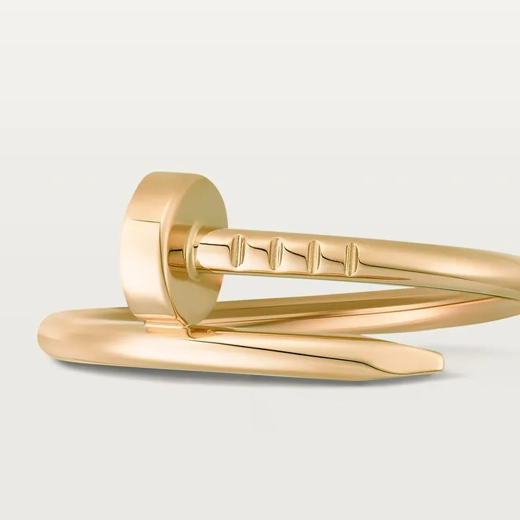Juste Un Clou Ring Small Model Yellow Gold Vermeil Nail-Inspired Design